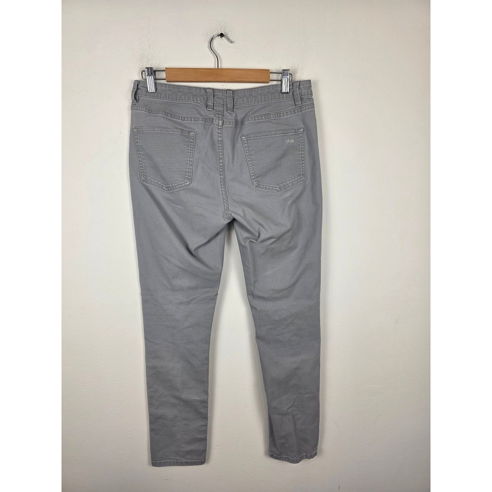 Stio Womens Gray Rivet Slim Straight Stretch Canvas Pants Size 8 1335F19 - Picture 2 of 7